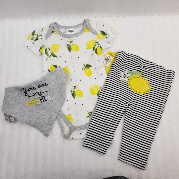 lemon outfit baby